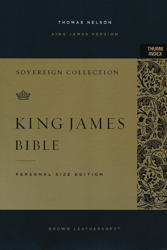 KJV Sovereign Collection Bible Personal Thumb Indexed BRAND NEW in Shrink Wrap!! gallery