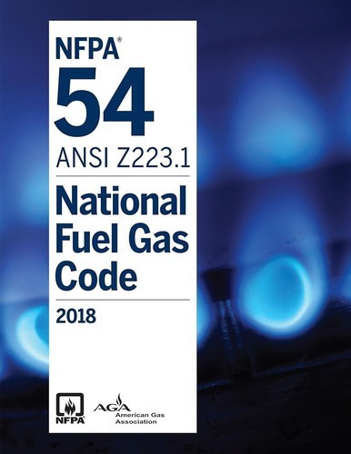 NFPA 54 ANSI Z223.1 National Fuel Gas Code 2018 New Stock Free Shipping gallery