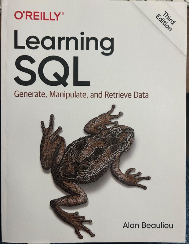 Learning SQL: Generate, Manipulate, and Retrieve Data – Alan Beaulieu, paperback