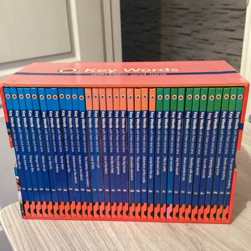 "Key Words with Peter and Jane" 34 book collection box set BRAND NEW gallery