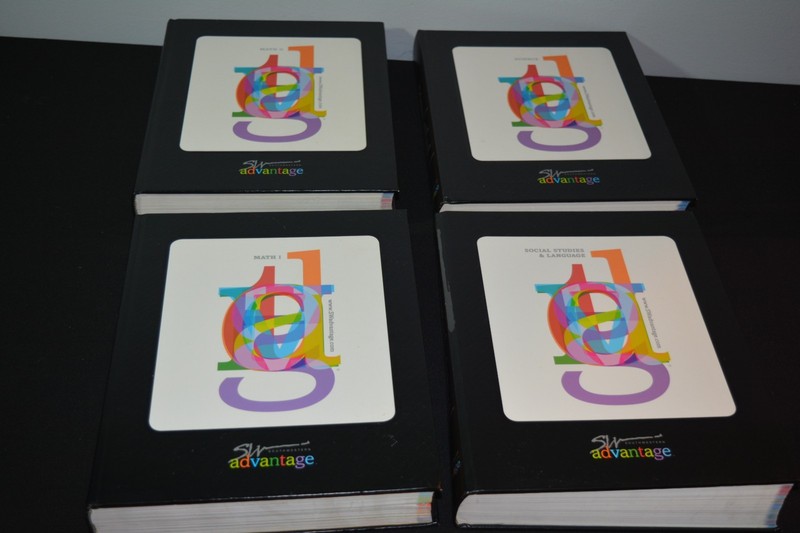 SW Advantage Collage Prep Hardback Educational Book Set Of 4