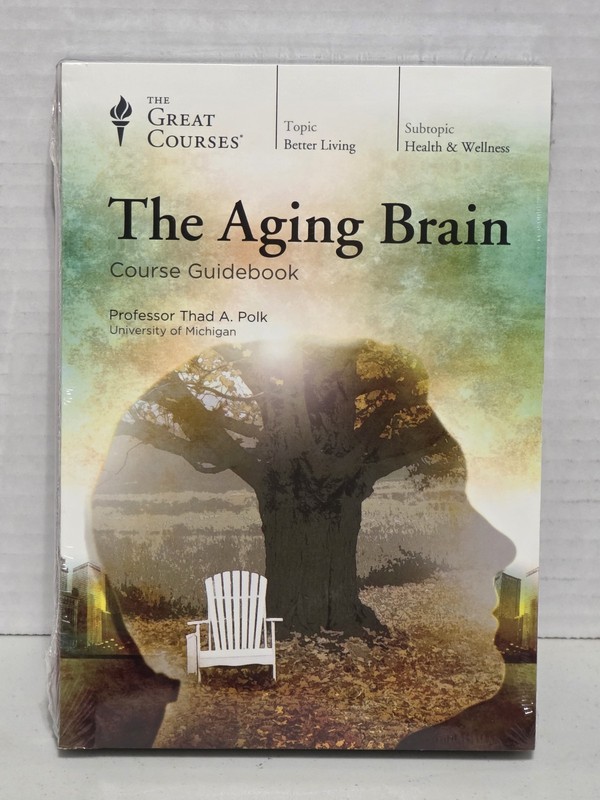 The Great Courses DVD The Aging Brain with Guidebook Thad Polk New Sealed