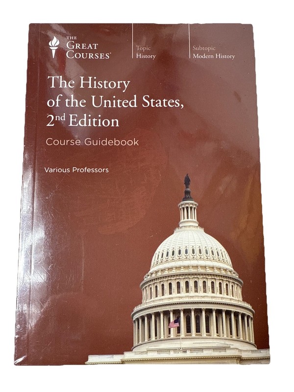 New The History of the United States 2nd Edition by Various Guidebook & DVD 2003