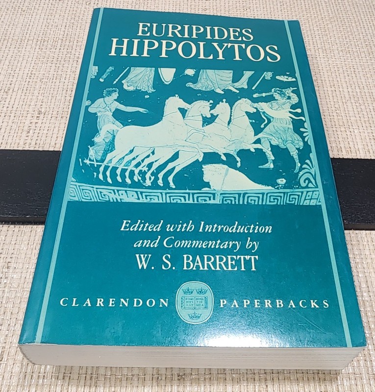 EURIPIDES Hippolytos (Clarendon Paperbacks)
