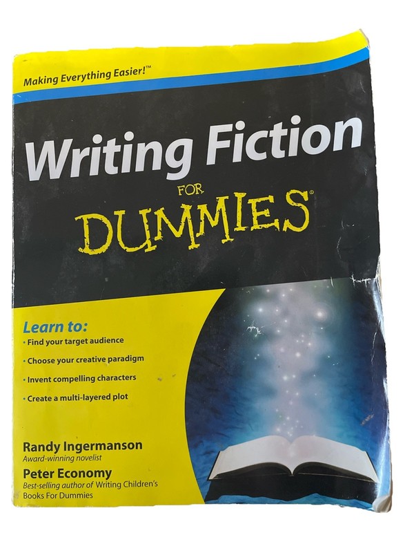 Writing Fiction for Dummies by Peter Economy and Randy Ingermanson (2009, Trade