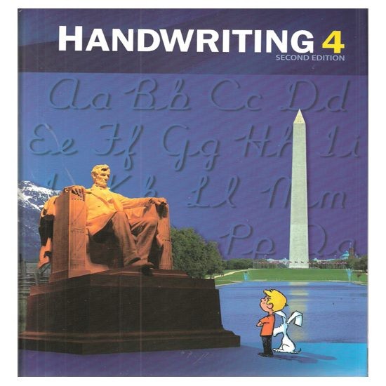 BJU Bob Jones Handwriting 4 Student worktext 2nd edition