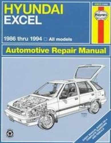 Hyundai Excel Automotive – Paperback, by Stubblefield Mike; Haynes – Very Good