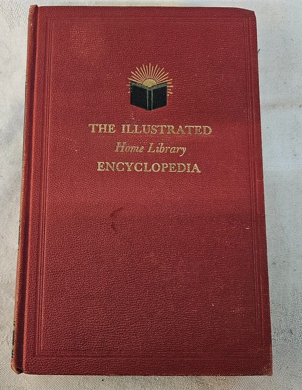 1958 The ILLUSTRATED Home Library ENCYCLOPEDIA Volume 3 B-BOL Hardcover Book