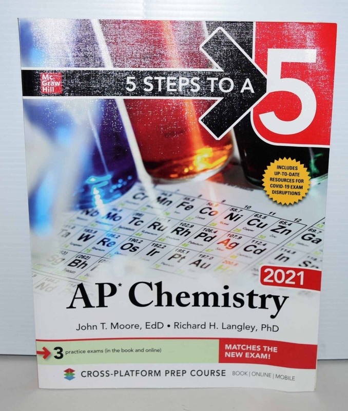 5 Steps to a 5 AP Chemistry 2021 Brand New FREE SHIPPING !!!
