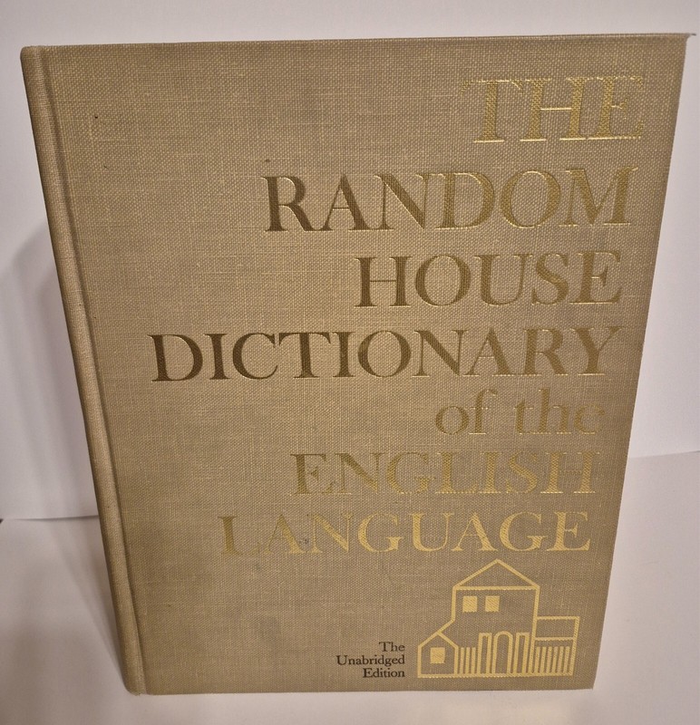 1960’s The Random House Dictionary of the English Language Unabridged 1967 VTG