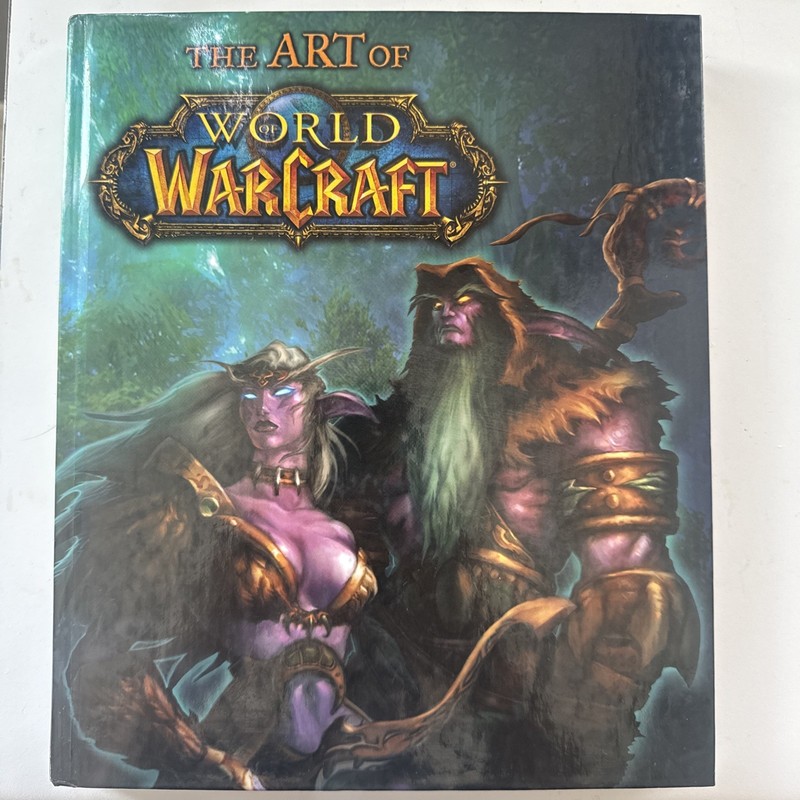 The Art of World of War Craft Blizzard Entertainment 2005 Hardcover 1st printing