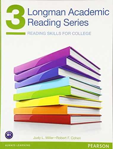 Longman Academic Reading – Paperback, by Miller Judith; Cohen – Very Good o