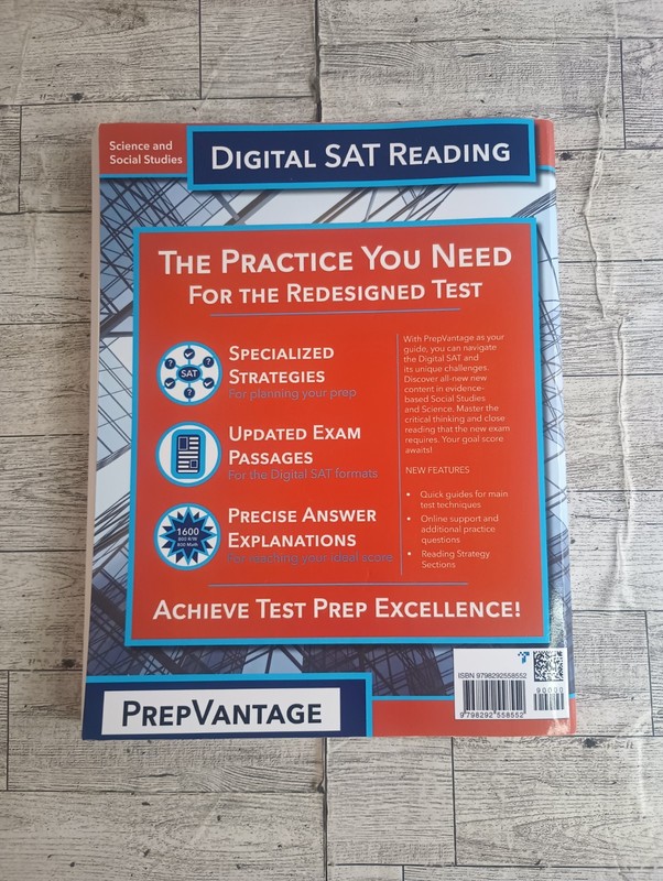 Digital SAT Reading: Science and Social Studies by Prepvantage 2025-2026 gallery