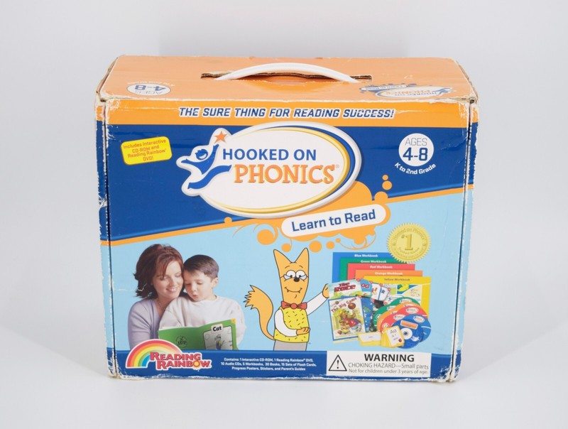 Hooked On Phonics Learn To Read Ages 4-8 (K-2nd Grade) Reading Program