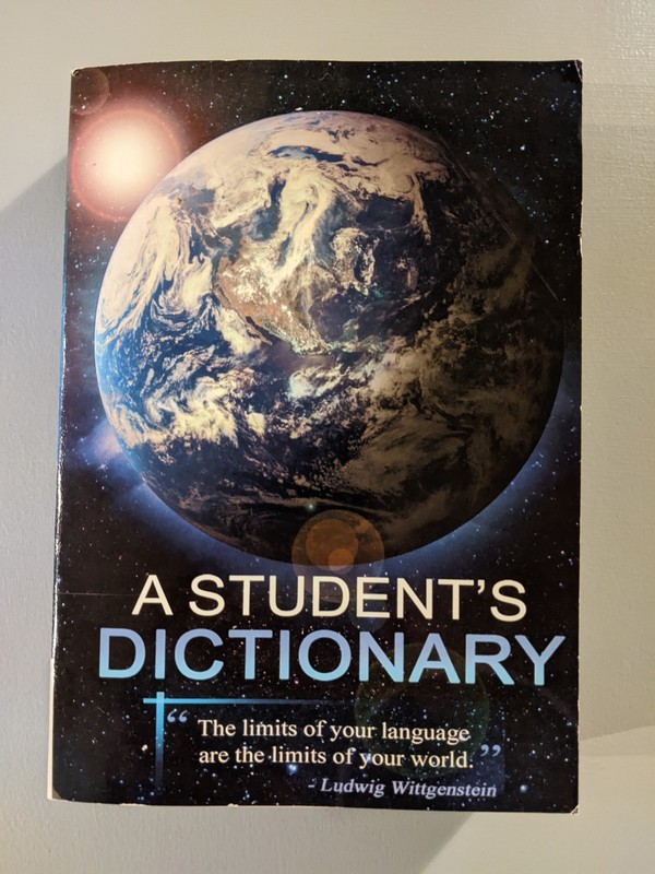 A Student’s Dictionary – Paperback (ZB44)