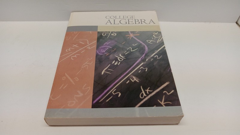 College Algebra Custom Edition Pearson Learning Solutions(2012,Softcover)