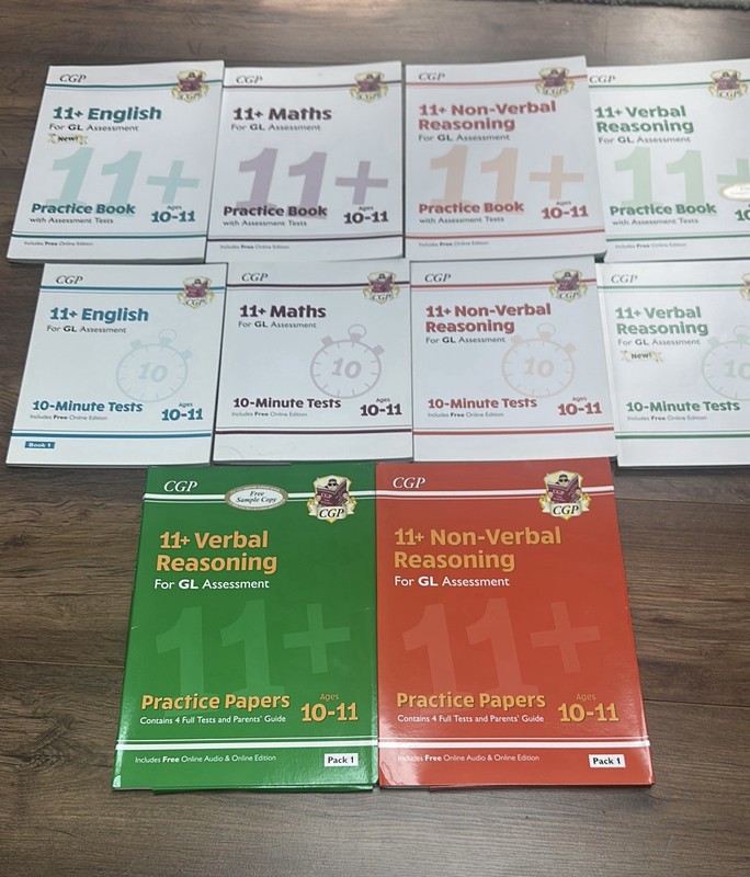 11+ GL Books 10-11 Years Bundle (Free Postage)