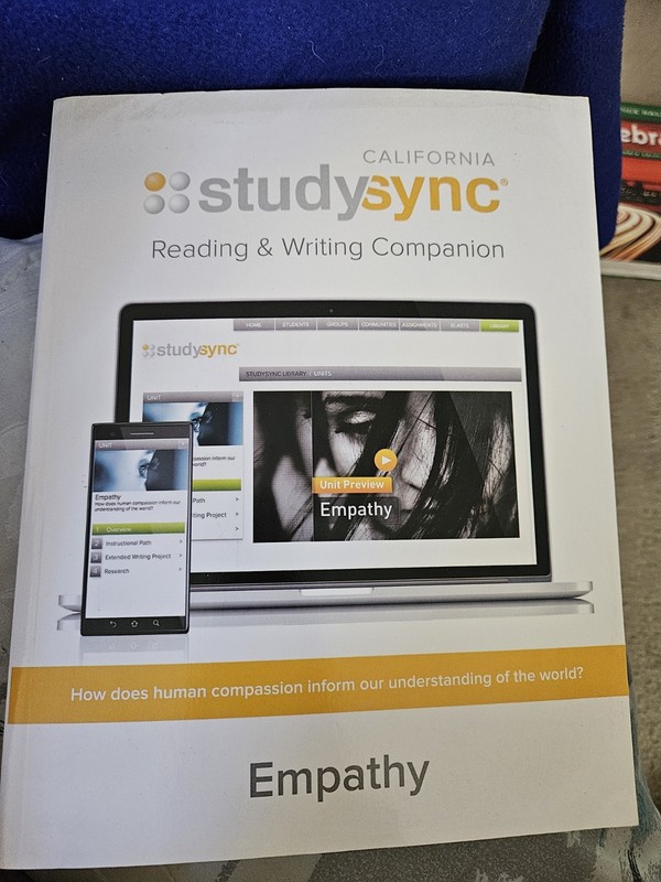 Studysync California Reading & Writing Companion Empathy