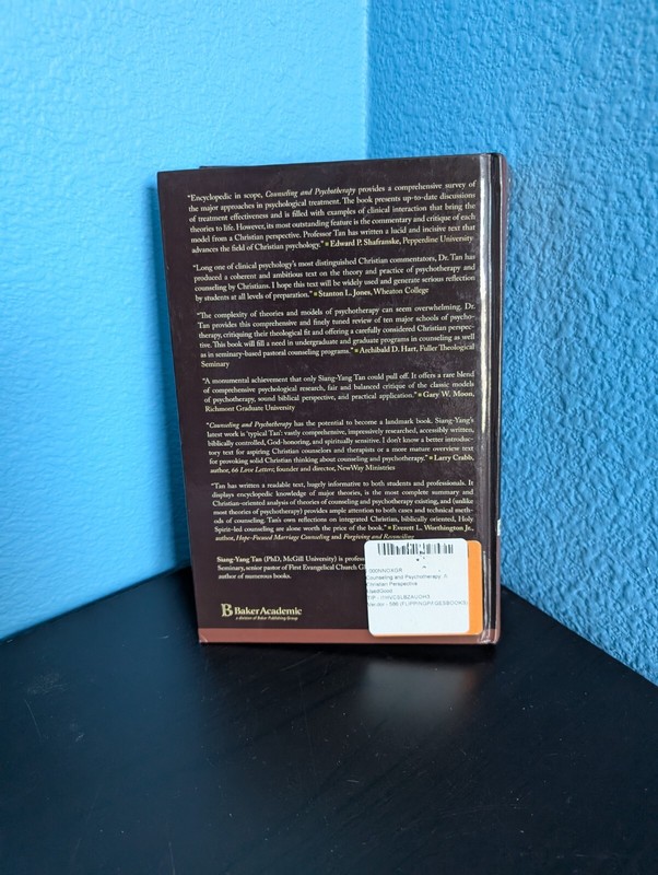 Counseling and Psychotherapy : A Christian Perspective by Siang-Yang Tan (2011, gallery
