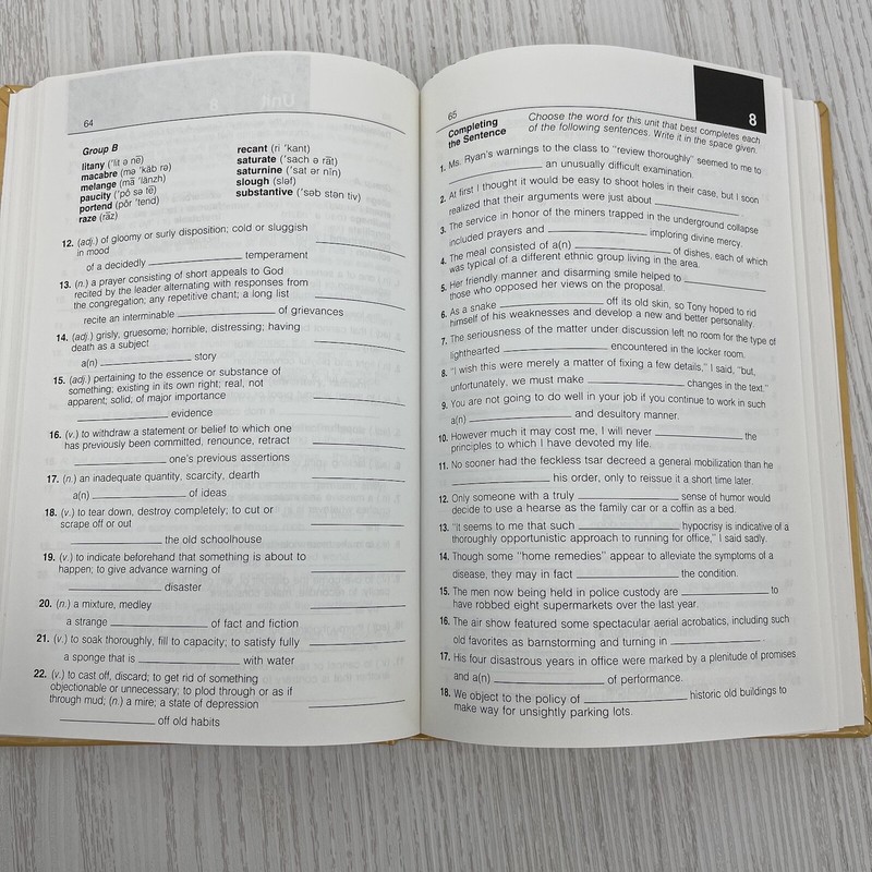 Vocabulary Workshop : Level G, Enhanced Edition by Jerome Shostak (1995,... gallery