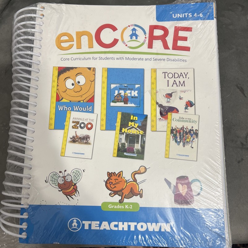 TeachTown EnCore Units 4-6 , Grades K-2 and workbook