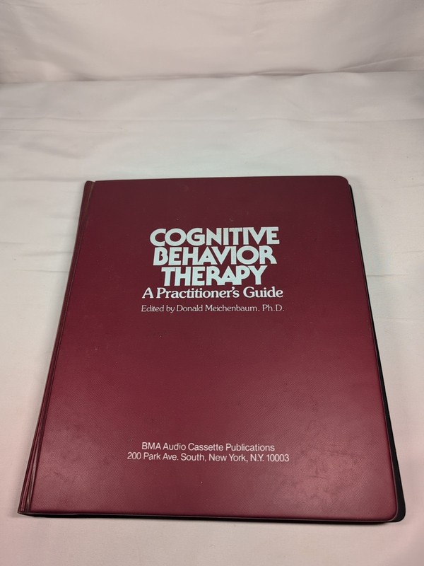 Cognitive Behavior Therapy A Practitioners Guide By Donald Meichenbaum w/Tapes