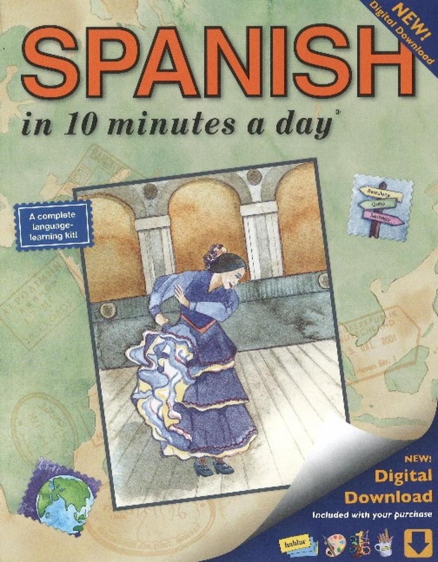 SPANISH in 10 minutes a day: New Digital Download by Kristine Kershul (English)