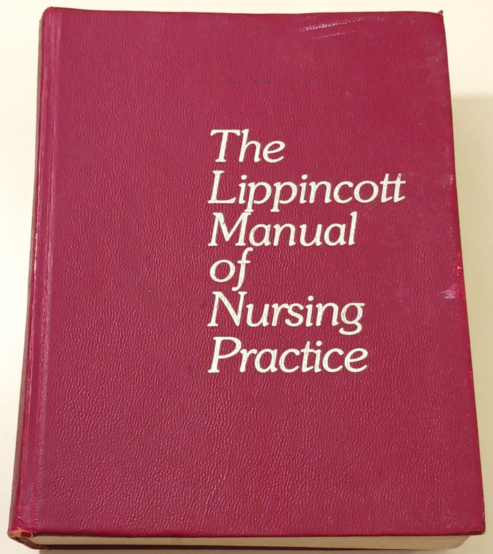 Vintage Lippincott Manual of Nursing Practice Textbook 1974 Hardback 1st Edition