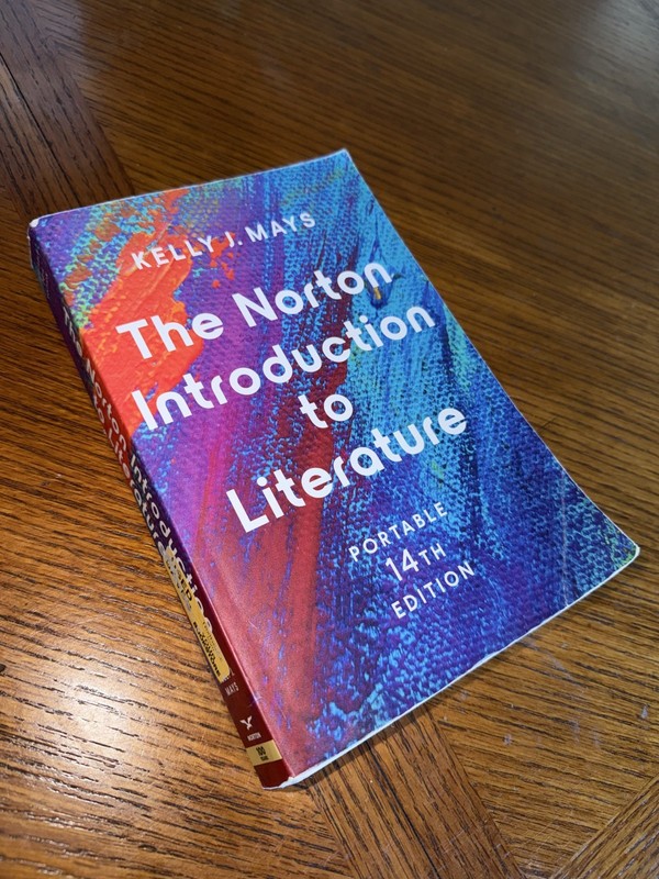 The Norton Introduction to Literature by Kelly J. Mays (2022, Trade Paperback)