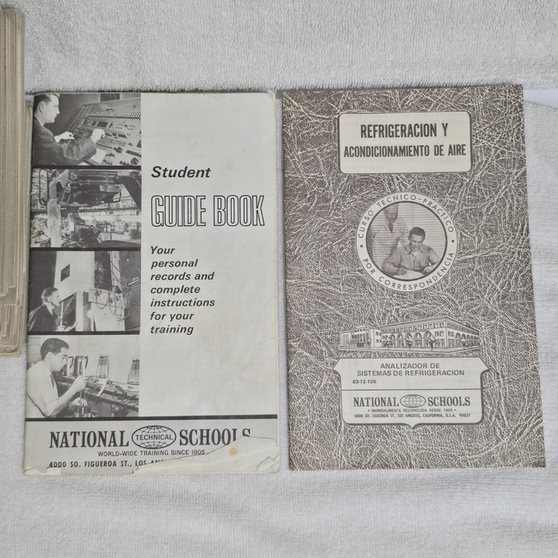 VTG National Technical Schools Air Conditioning Refrigeration HVAC Course Books gallery