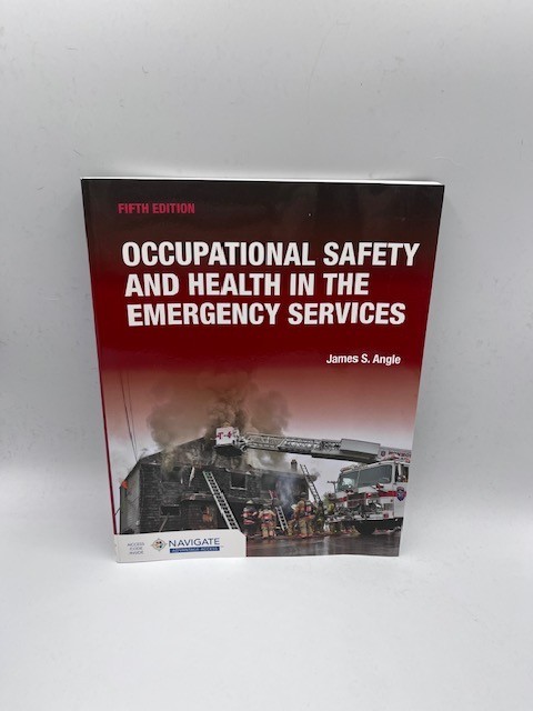 Occupational Safety And Health In The Emergency Services 5th Edition NEW