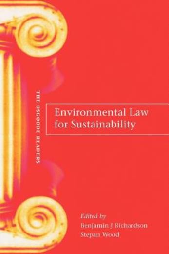 Environmental Law For Sustainability: A Reader