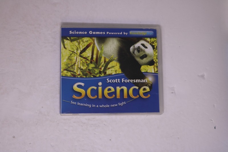 Scott Foresman Science Games Powered by KnowledgeBox PC CD-ROM