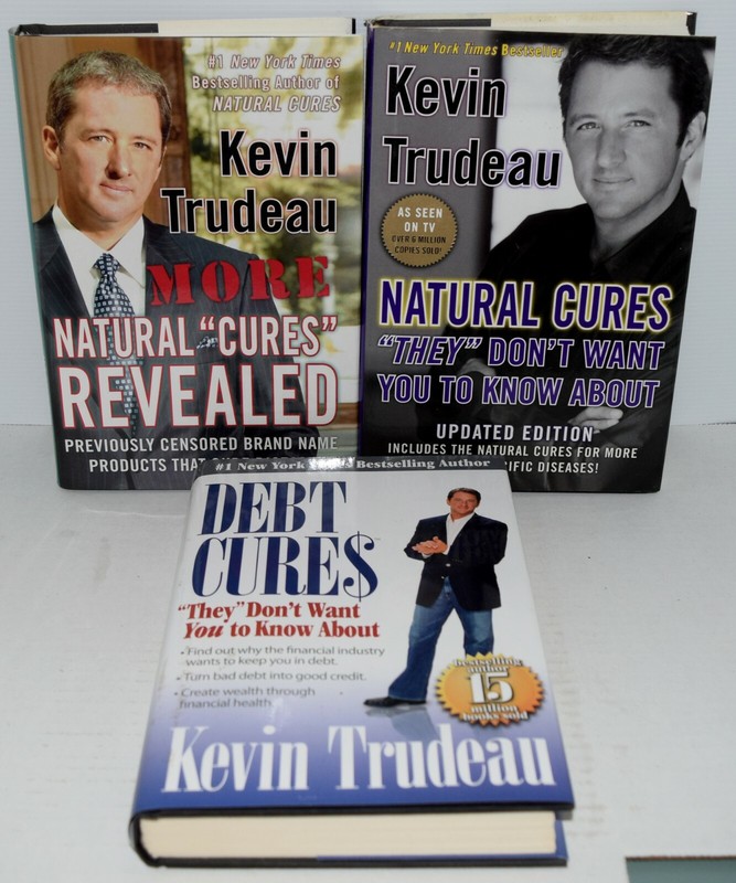 3 by Kevin Trudeau Debt Cures,Natural Cures & Natural Cures Revealed SHIPS FREE