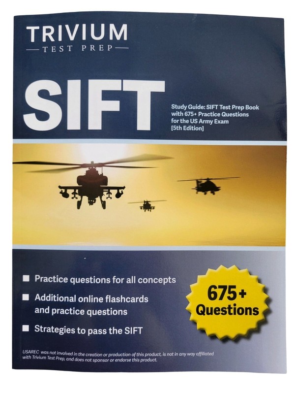 SIFT Study Guide: SIFT Test Prep Book 5th Ed. by Elissa Simon