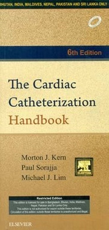 New:Cardiac Catheterization Handbook Kern 6TH ED 9788131243114