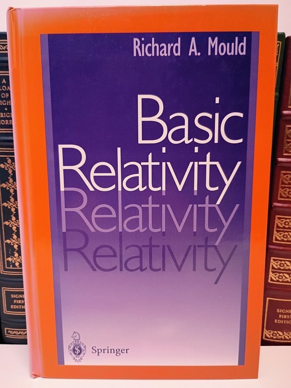 Basic Relativity by Richard A. Mould (1994 Hardcover) – Very Good
