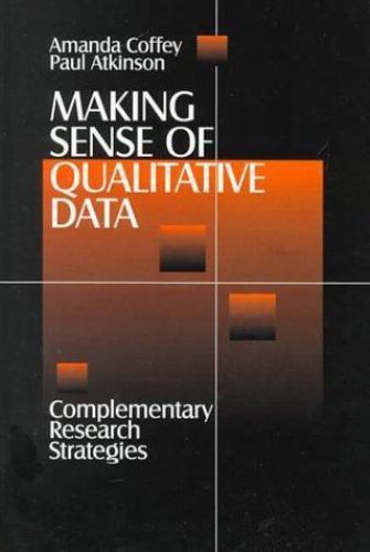 Making Sense of Qualitative Data: – paperback, 9780803970533, Amanda Jane Coffey