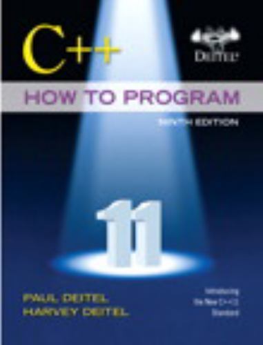 C++ How to Program; Early Objects Version; 9- 0133378713, paperback, Paul Deitel