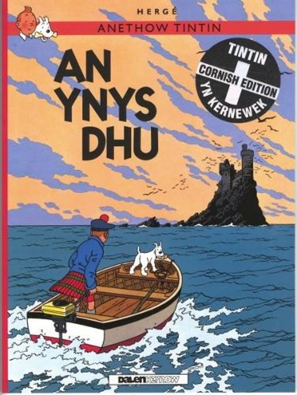 Anethow Tintin: An Ynys Dhu by Herg? (Cornish) Paperback Book