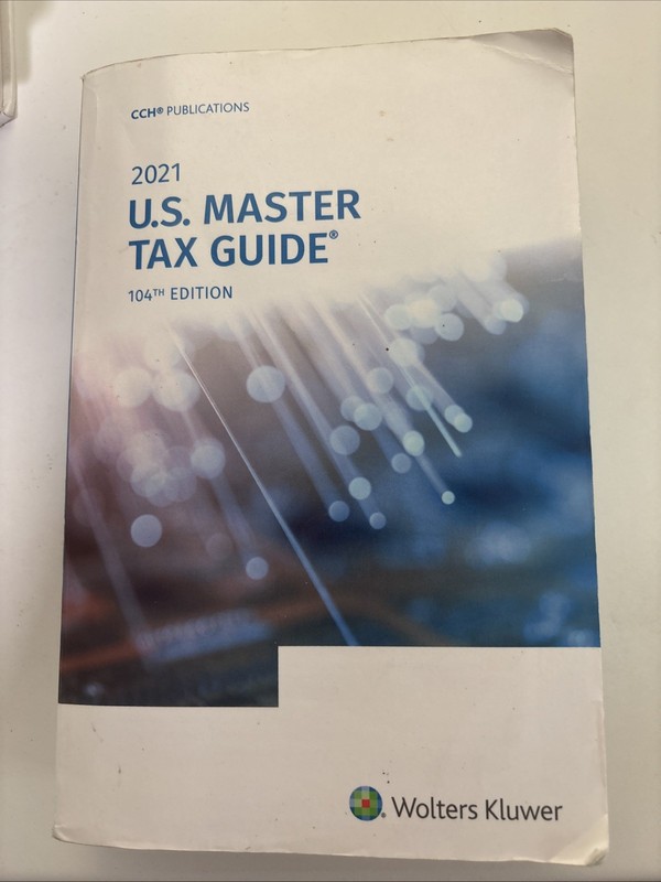 2021 U.S. Master Tax Guide CCH