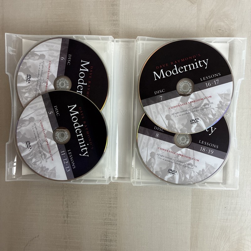 Dave Raymond History Modernity Full Set DVDs Student Reader Teacher Guide gallery