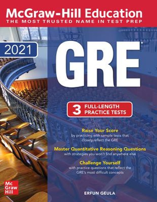 McGraw-Hill Education GRE 2021 Paperback Erfun Geula