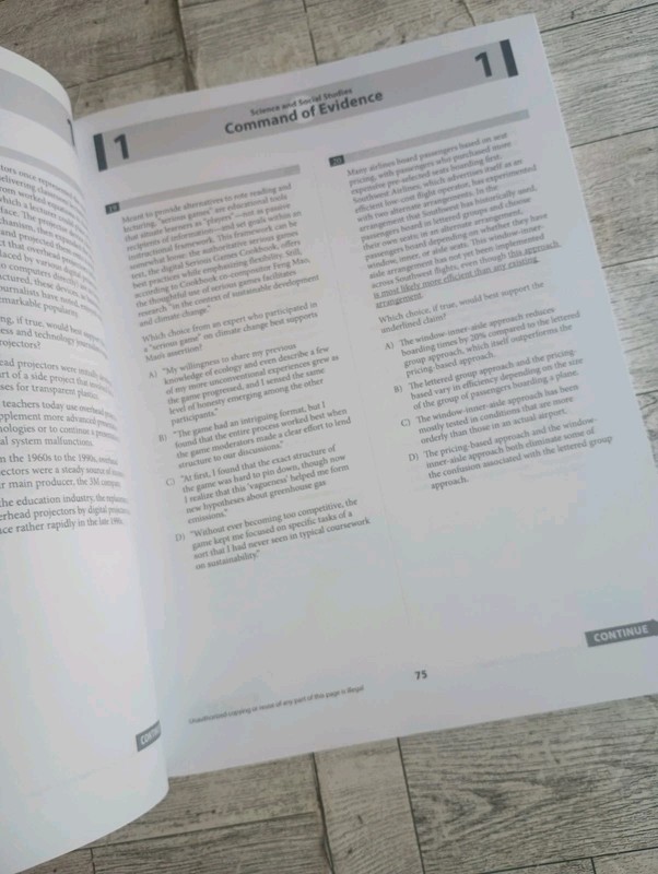 Digital SAT Reading: Science and Social Studies by Prepvantage 2025-2026 gallery