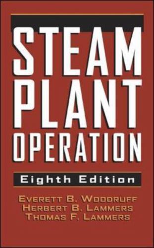 Steam Plant Operation by Herbert B. Lammers, Everett B. Woodruff (2004