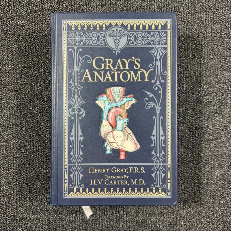 Gray’s Anatomy Henry Gray Barnes & Noble Leatherbound Classic Edition 2010 Blue