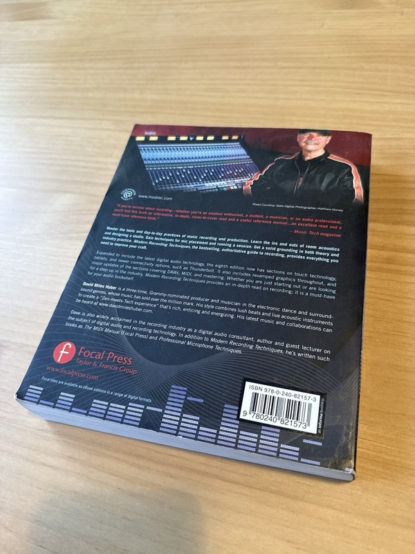 Modern Recording Techniques 8th Edition David Miles Huber gallery