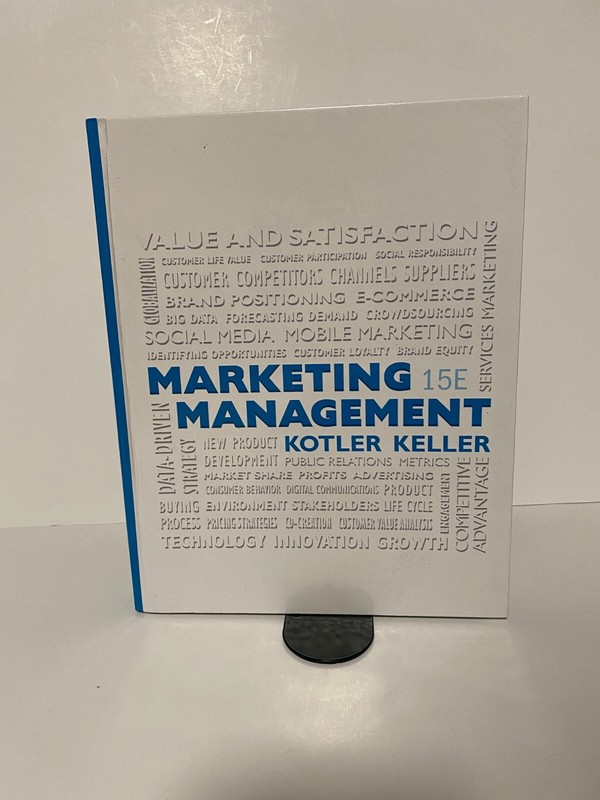 Marketing Management – Kevin Keller and Philip Kotler (2014, Hardcover)