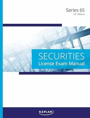 Kaplan Series 65 License – Paperback, by Kaplan Financial Education – Acceptable