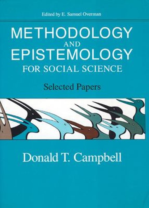 Methodology and Epistemology for Social Sciences : Selected Paper